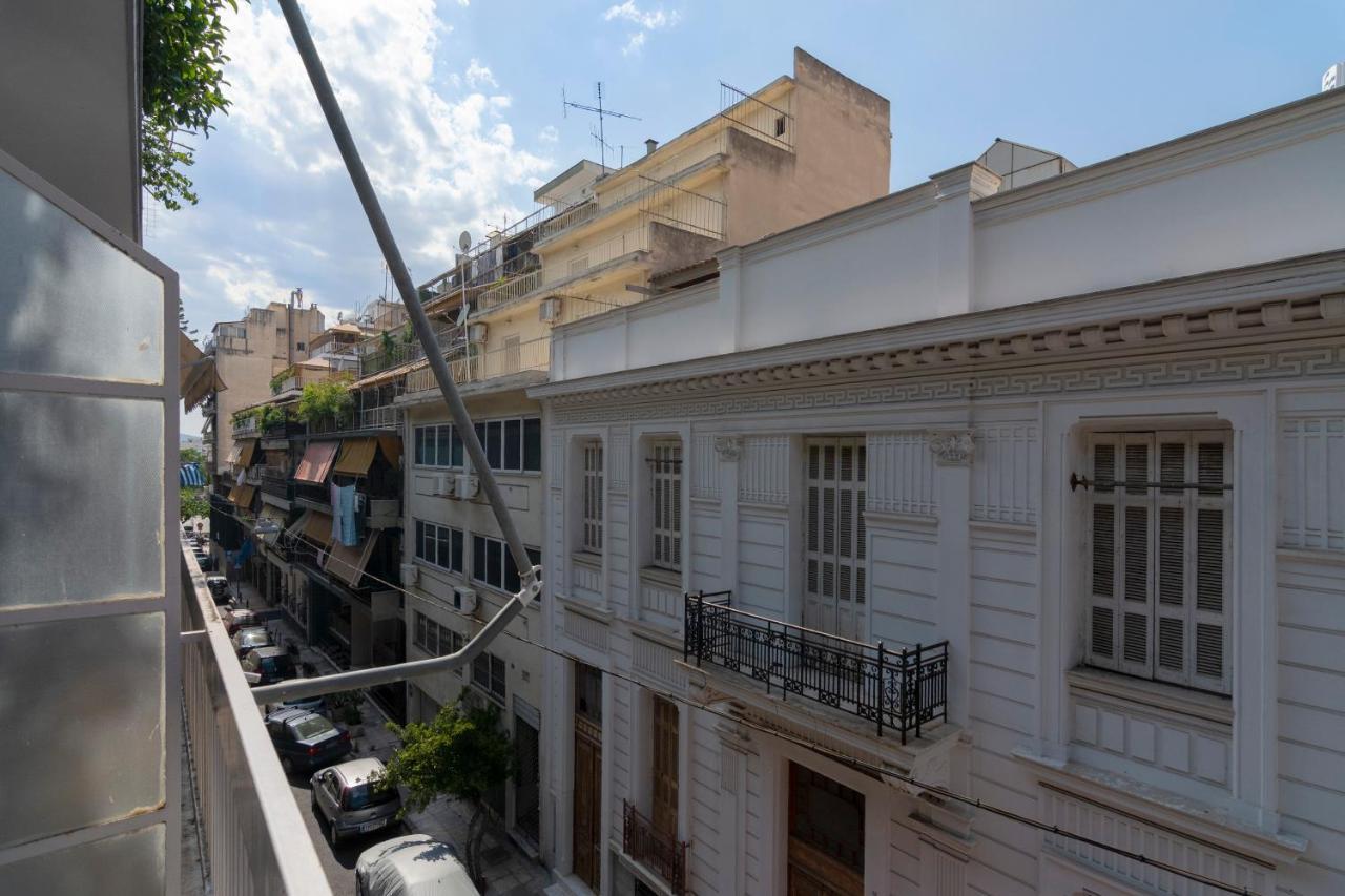 Modern 2Bd Apt In Athens , 3-Min Metro Bagian luar foto